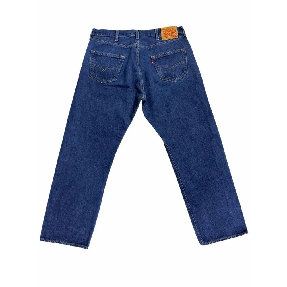 Levi’s 501 XX Mens Jeans 38X32 Blue WPL423 Button Fly Made In Mexico 100% Cotton